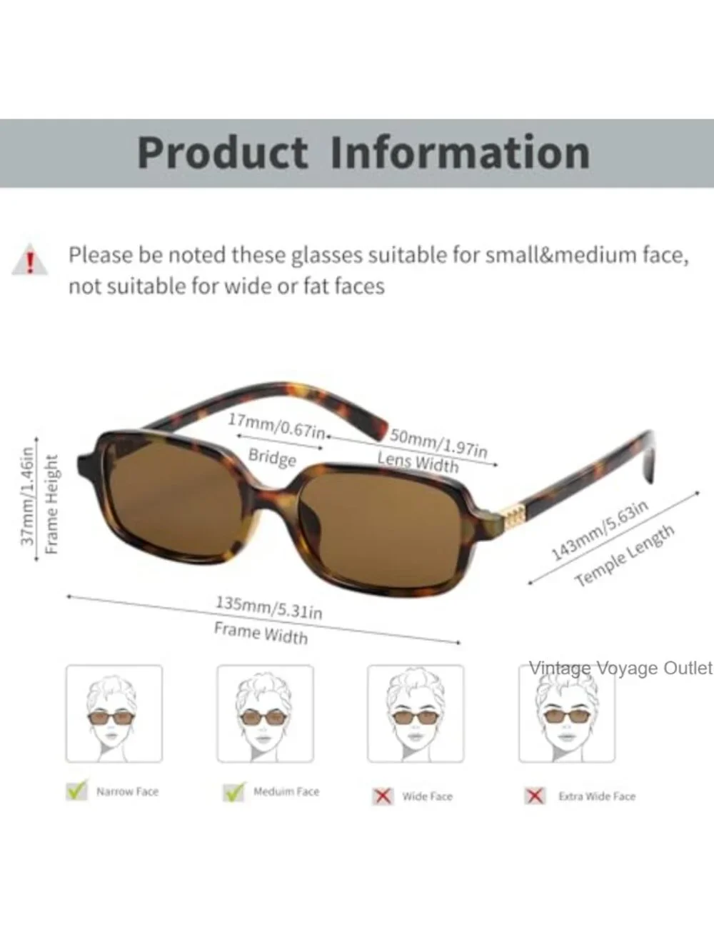 Y2K Retro Small Rectangular Sunglasses Women UV400 Thin Lightweight
